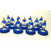 Subbuteo Andrew Table Soccer Brazil World Cup Champions 1994 away kit on RSB Professional Bases
